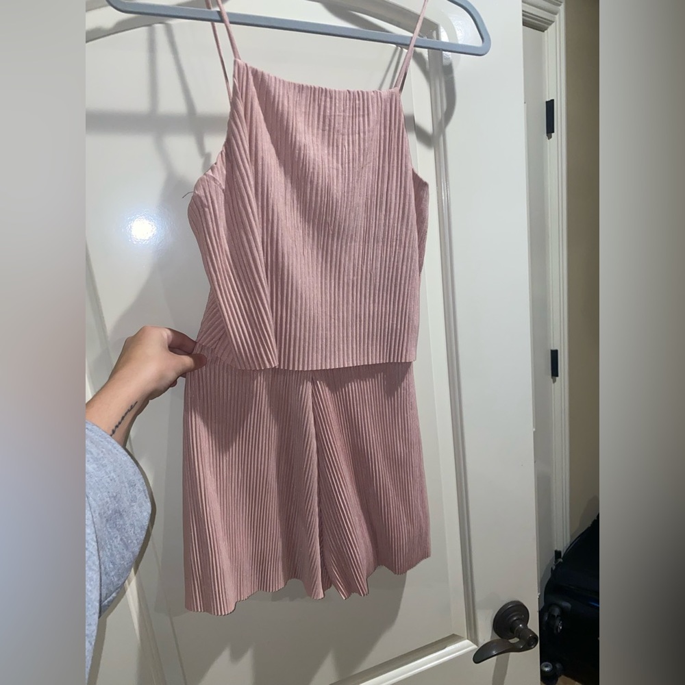 BLUSH PINK ROMPER